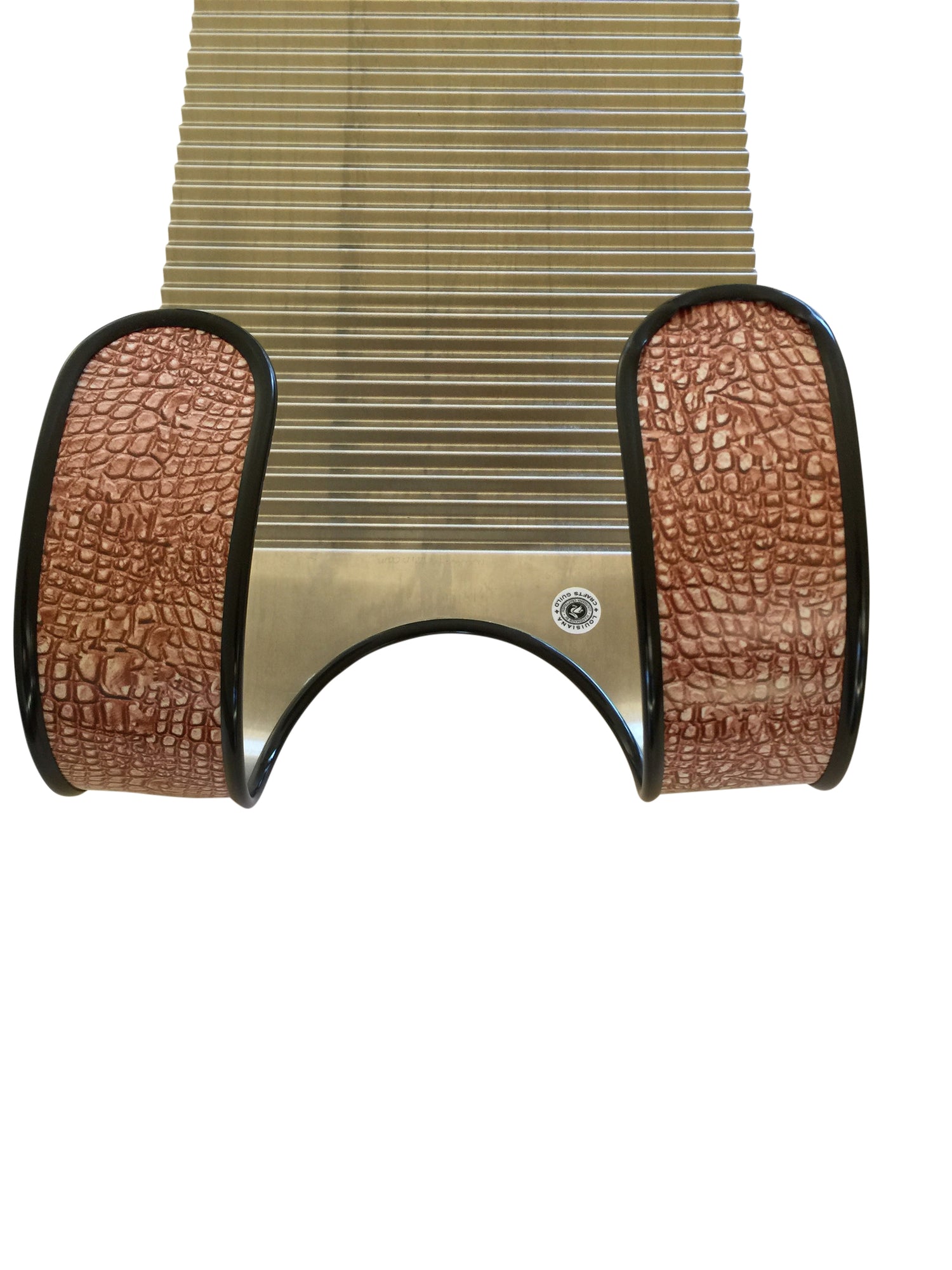 Rear view Gator Zydeco Washboard