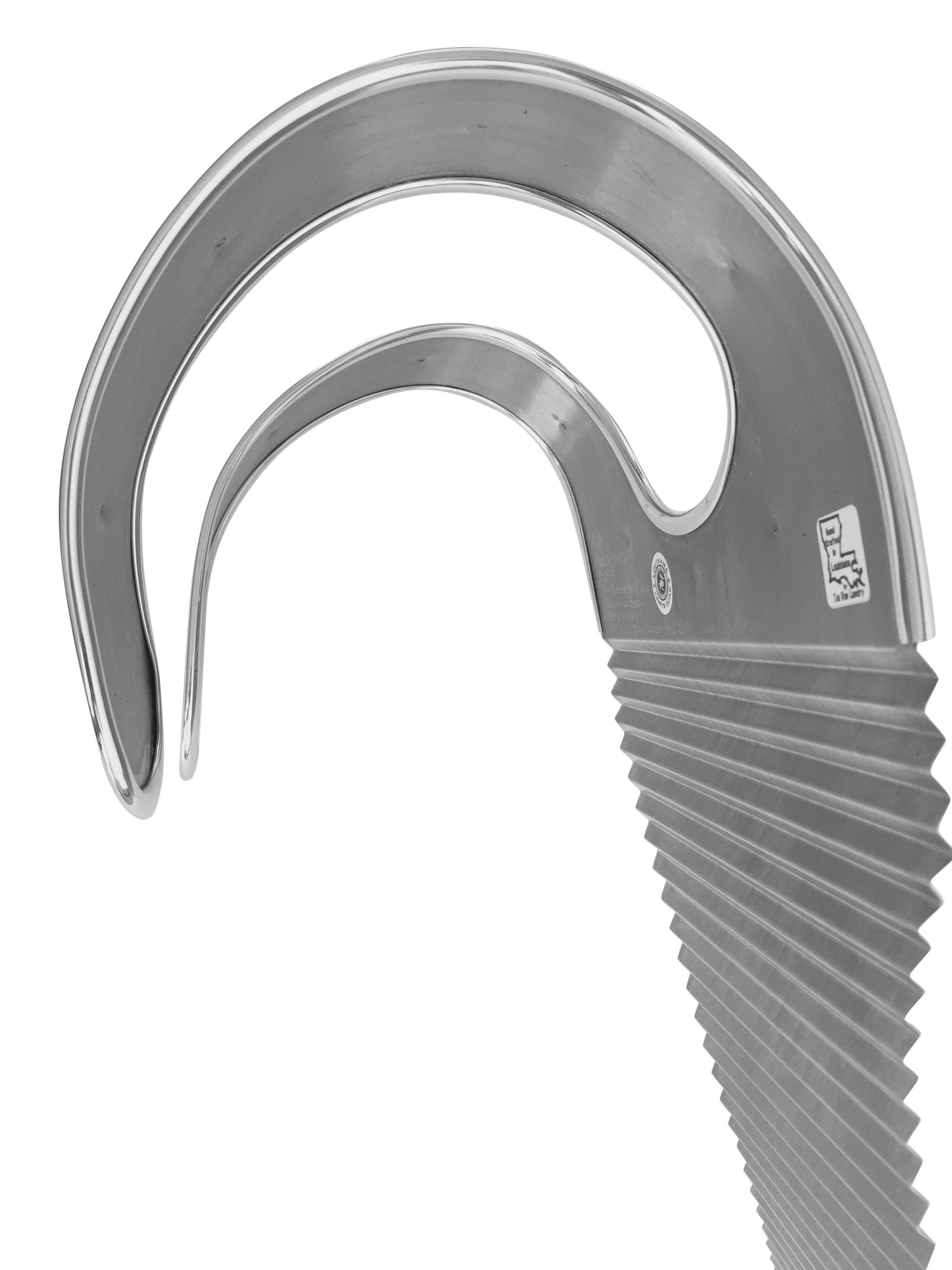 Chrome Trim on Shoulder Straps