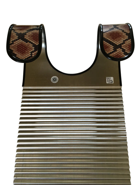 Snake Zydeco Washboard Percussion Instrument Washboard
