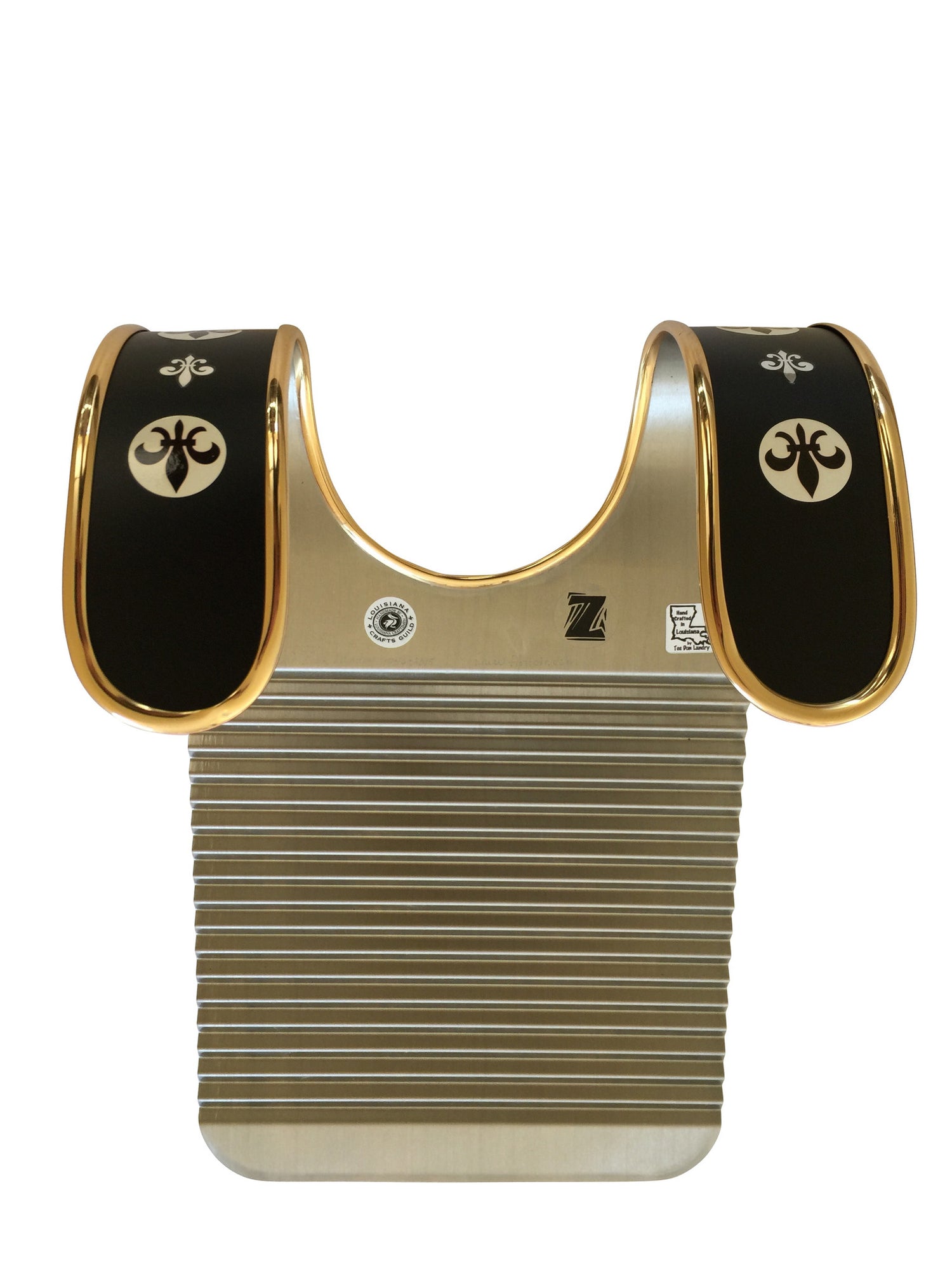 Rear View Gold Shoulder Trim