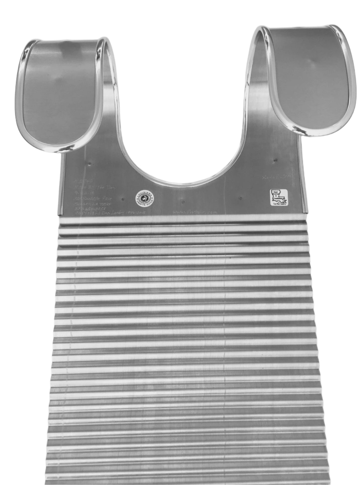 Handmade Standard 22 Zydeco Washboard Rubboard