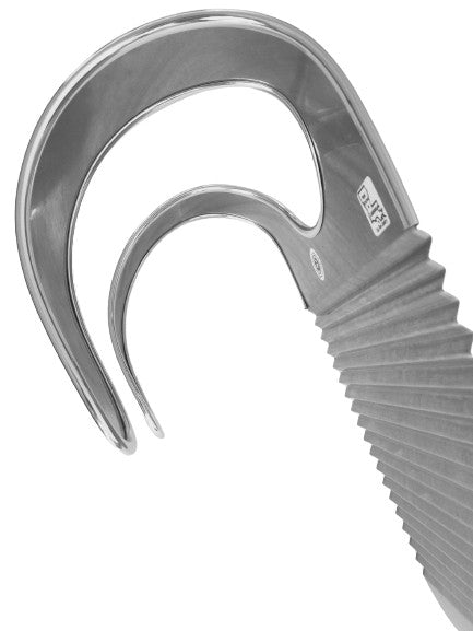 Side view silver shoulder trim