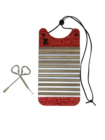 Red & White Fleur De Lis Zydeco Washboard Percussion Instrument Washbo –  Key of Z Rubboards