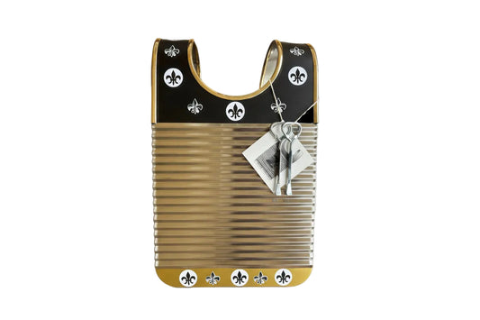 Black and Gold Small Zydeco Washboard
