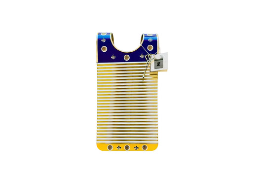 Purple and Yellow Zydeco Washboard