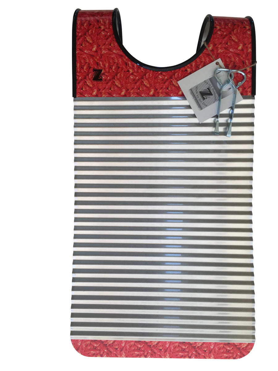 Crawfish Zydeco Washboard Percussion Instrument Washboard Key of Z