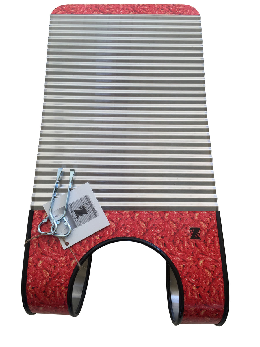 Crawfish Zydeco Washboard Percussion Instrument Washboard Key of Z