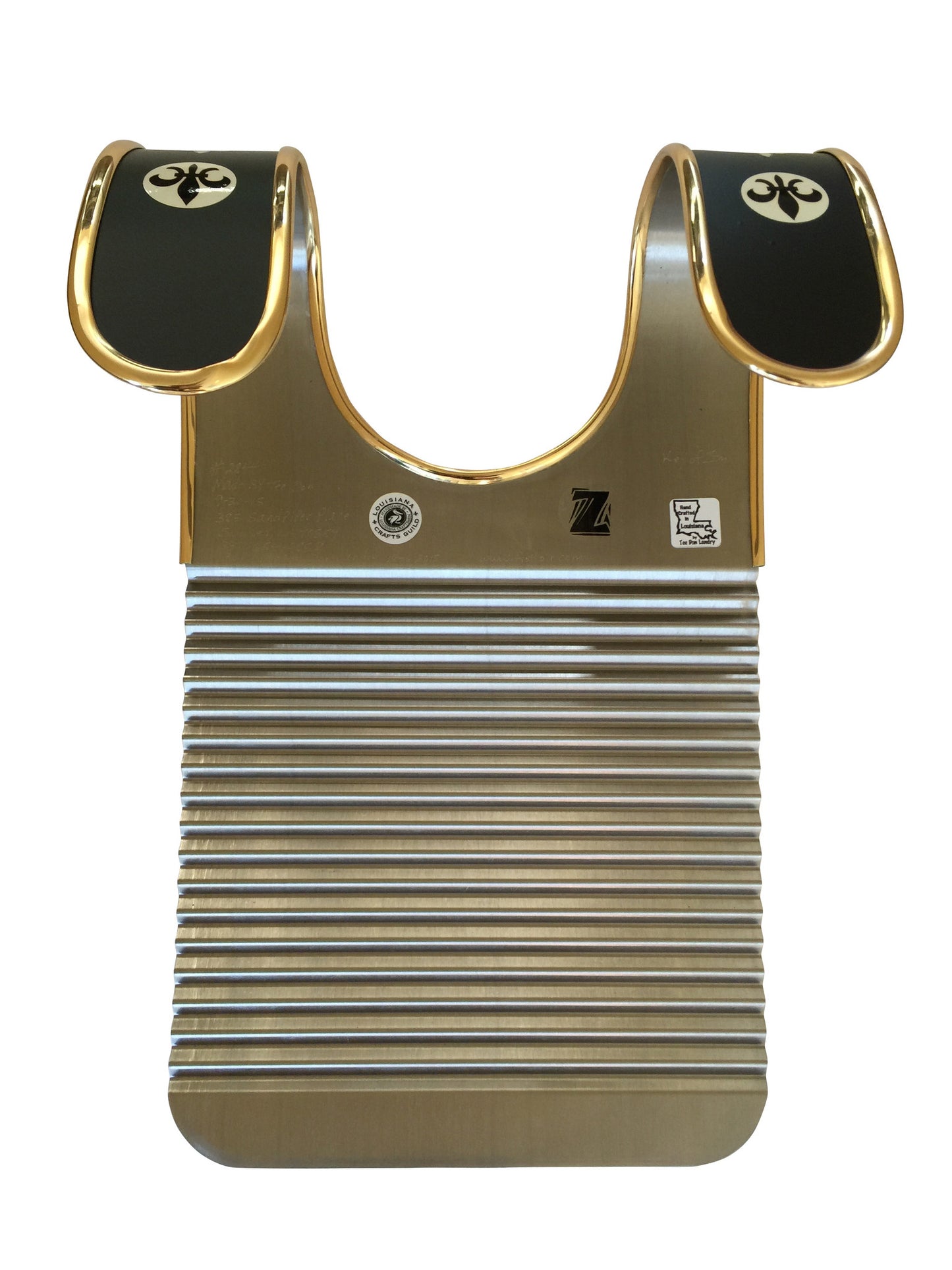 Child BLACK & GOLD  Zydeco Washboard Percussion Instrument Washboard