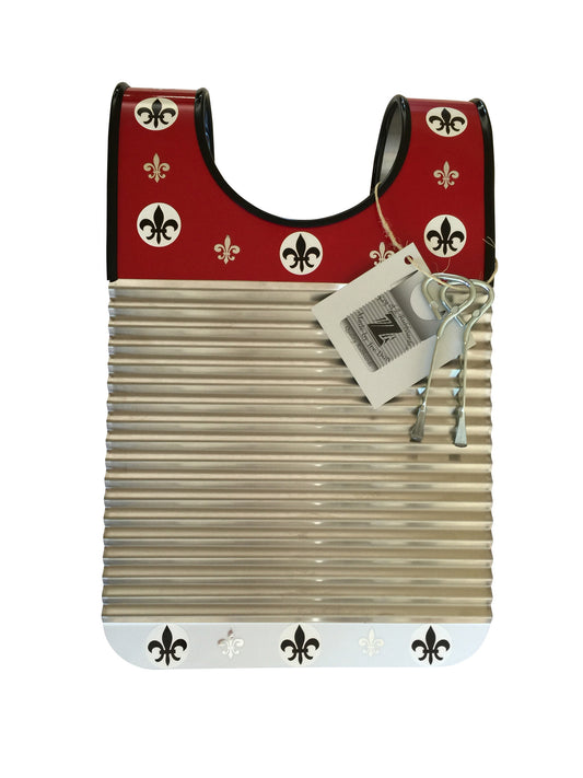 Child Size"Red & White" Key of Z WashboardZydeco  Washboards  Washboard  Traditional Folk Instruments  Scrubboard  Rubboard  Percussion  Louisiana  Jug Band Instruments  Instrument  Folk Traditional Instruments  Folk  Creole  Clifton Chenier  Cleveland Chenier  Cajun  Blue Grass Instruments